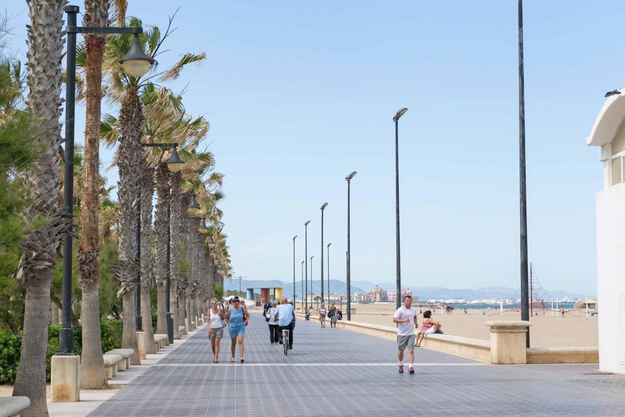 Apartup Las Arenas Beach Walencja Zewnętrze zdjęcie