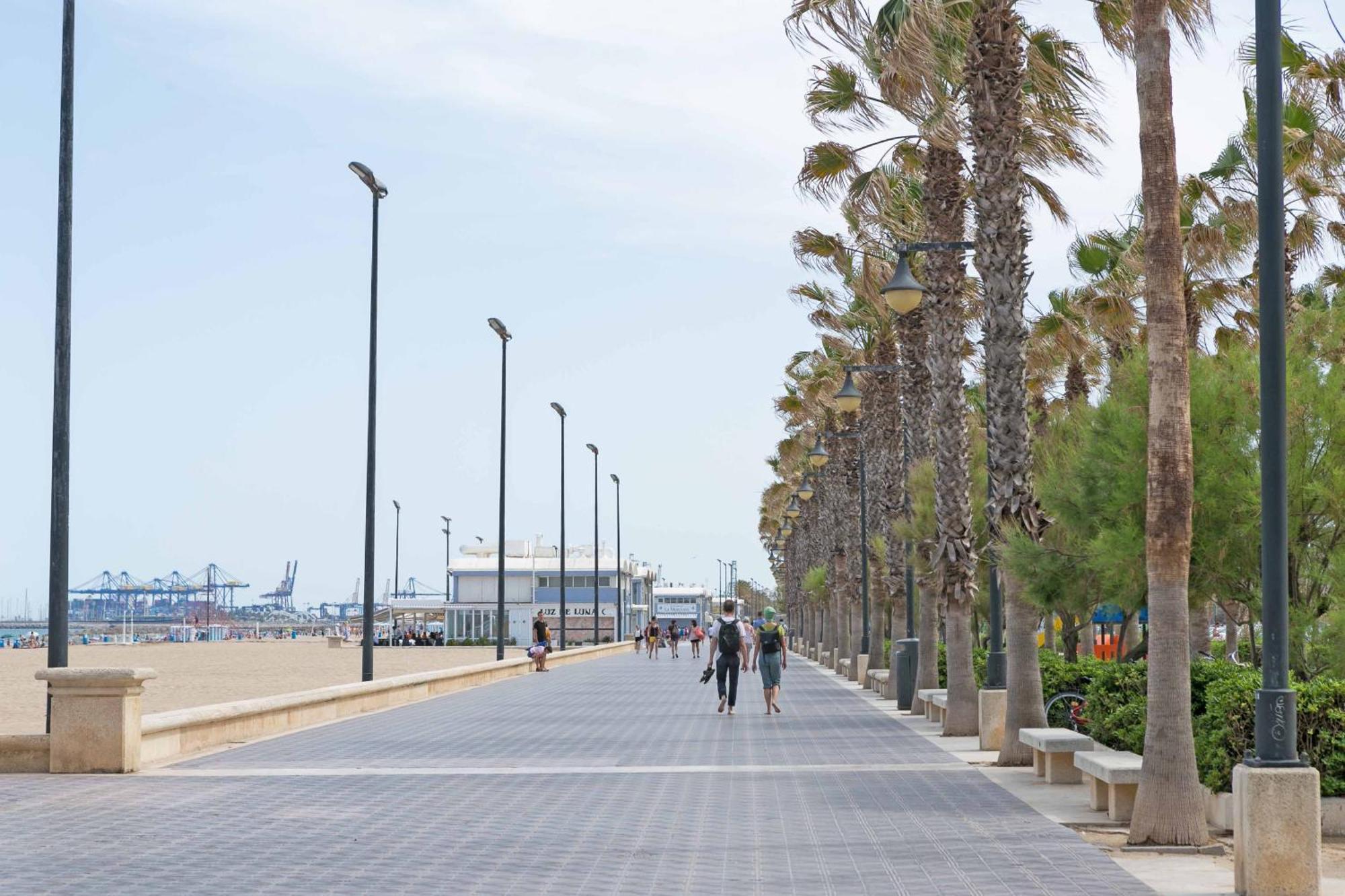 Apartup Las Arenas Beach Walencja Zewnętrze zdjęcie